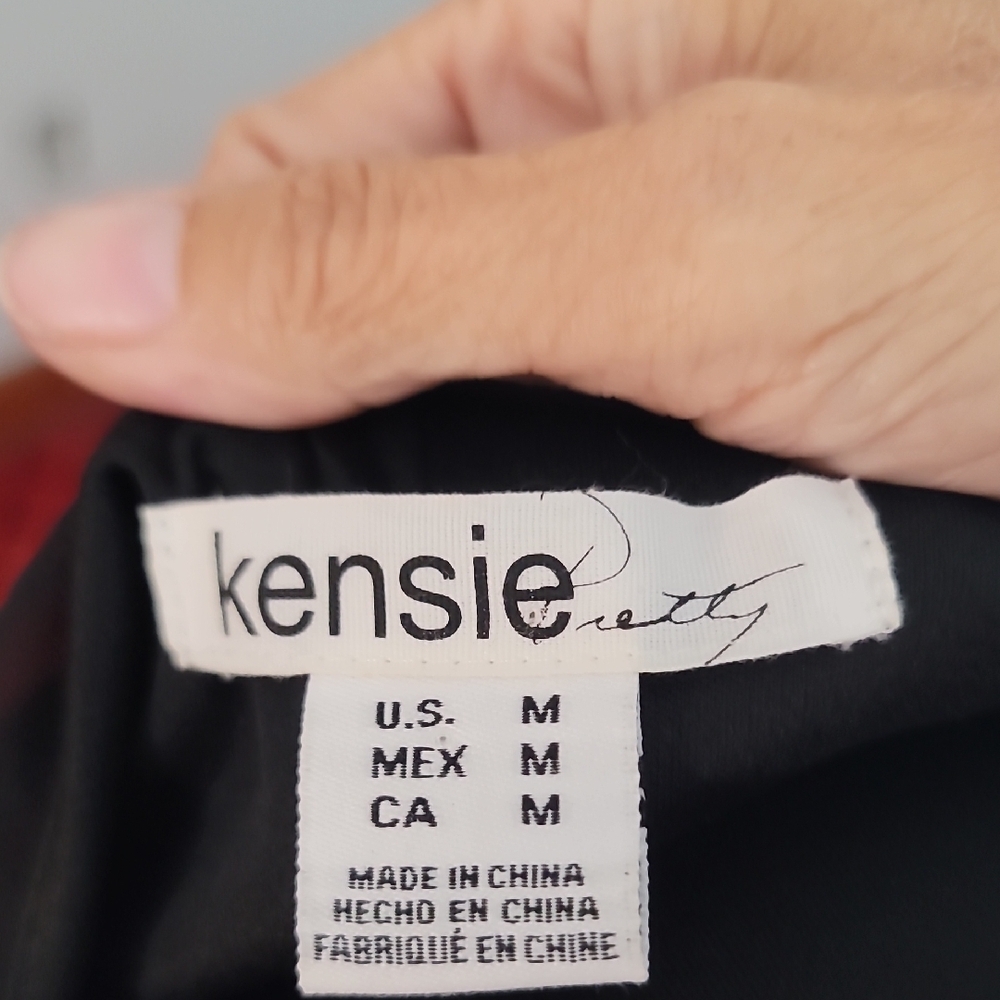 Kensie Black Midi Dress - Picture 2 of 11